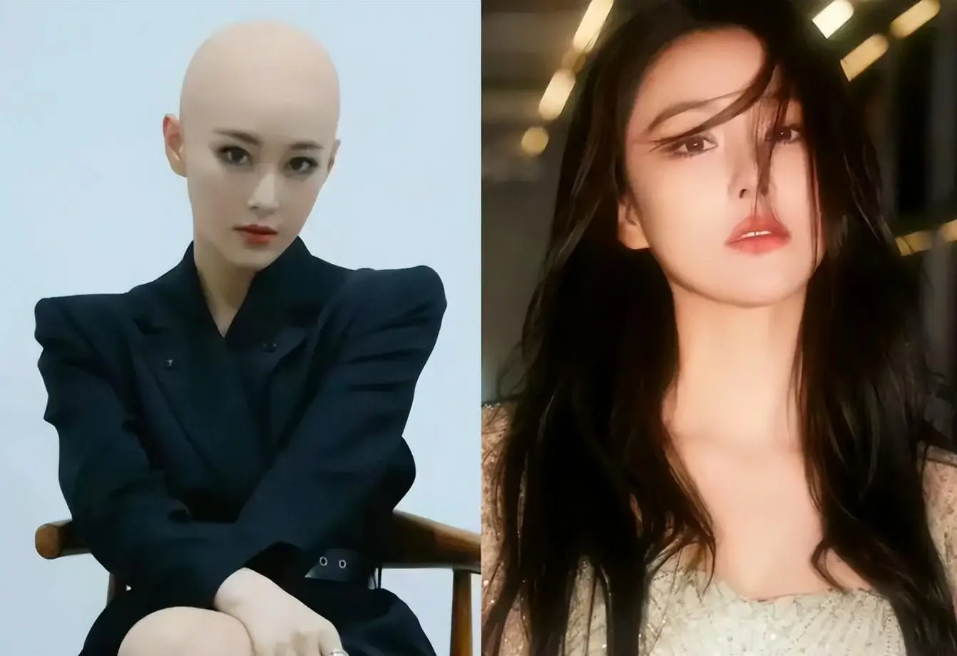 挑战颜值的女星_剪光头的女明星_女明星光头造型